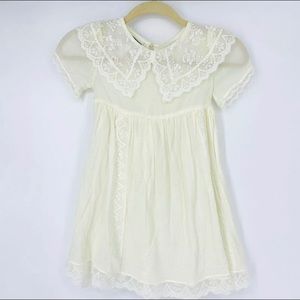 Vintage Girls Gunne Sax Style Prairie Dress 2T